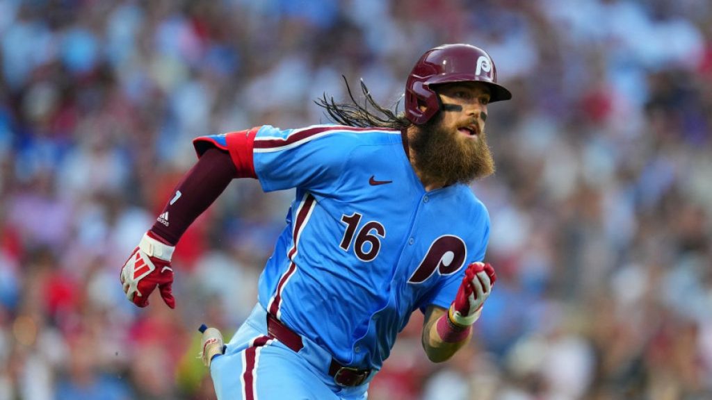 Brandon Marsh out of lineup; David Dahl back at AAA; painful start to Whit Merrifield’s Braves stint – NBC Sports Philadelphia Gettyimages 2161703651.jpg