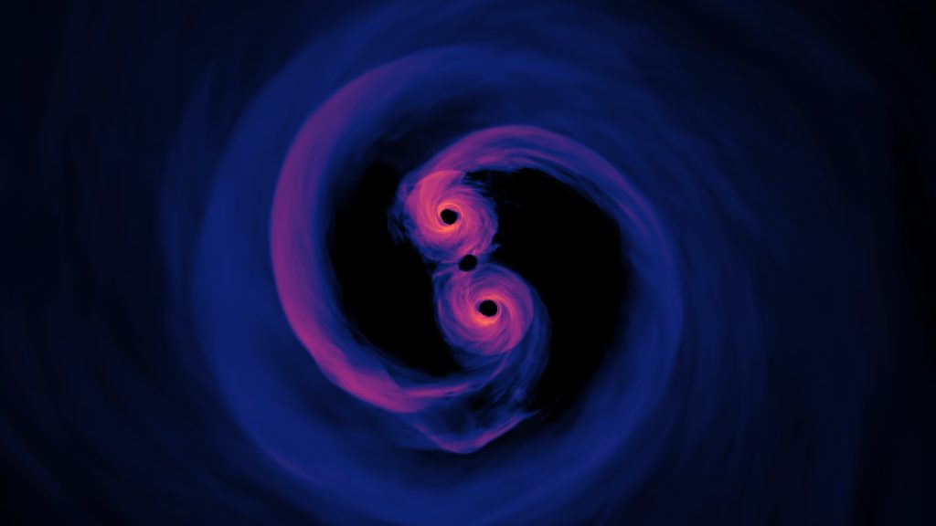 Astrophysicists uncover supermassive black hole/dark matter connection in solving the ‘final parsec problem’ Astrophysicists Uncove.jpg
