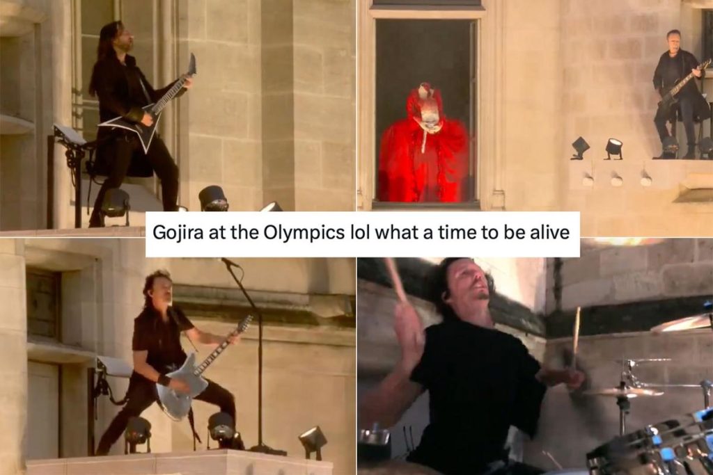 Fans React to Gojira Playing at 2024 Olympics Opening Ceremony Attachment Gojira Reactions Olympic.jpg