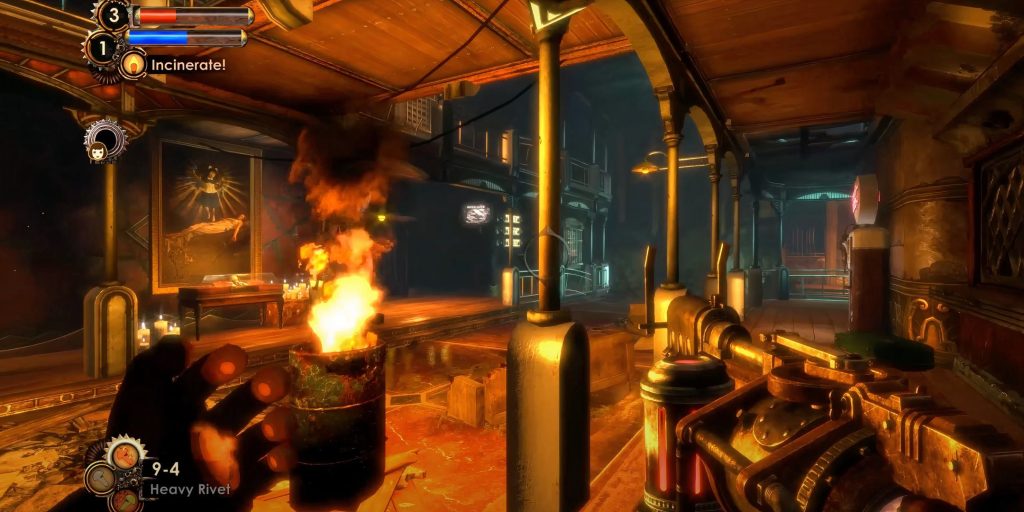 BioShock 4 Screenshot Leaks, Suggests Time-Controlling Powers Bioshock 2 Rivet Gun.jpg