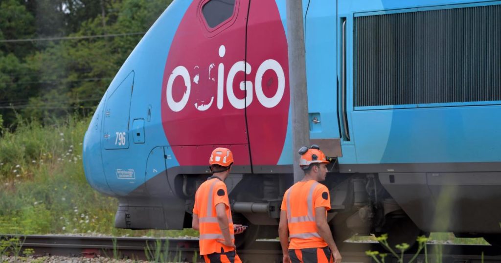 French police arrest ultra-left activist over pre-Olympics railway sabotage as new incident hits phone lines France Rail Sabotage 2162884981.jpg