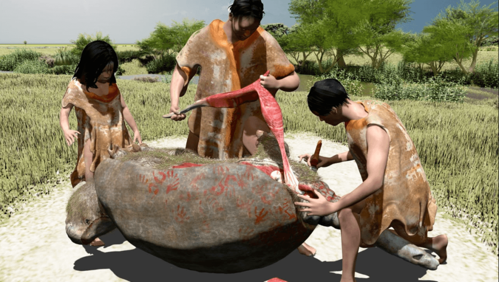 Prehistoric Armadillo Butchery Meta.png