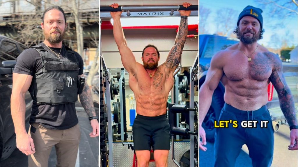 Fit for duty: NYPD detective’s viral workouts motivate police to get in shape Eddiebarretnewfeature.jpg