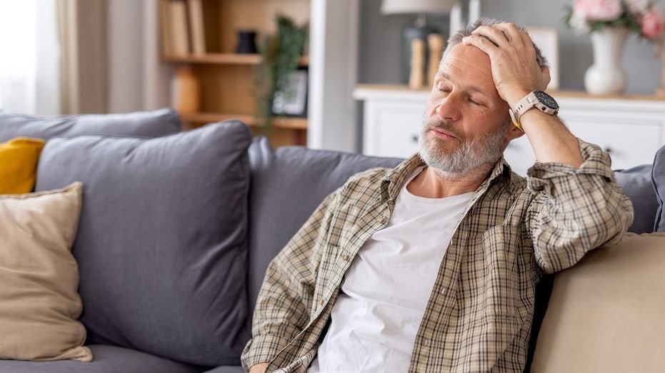 Aging process could accelerate due to 'forever chemicals' exposure, study finds Middle aged man tired.jpg